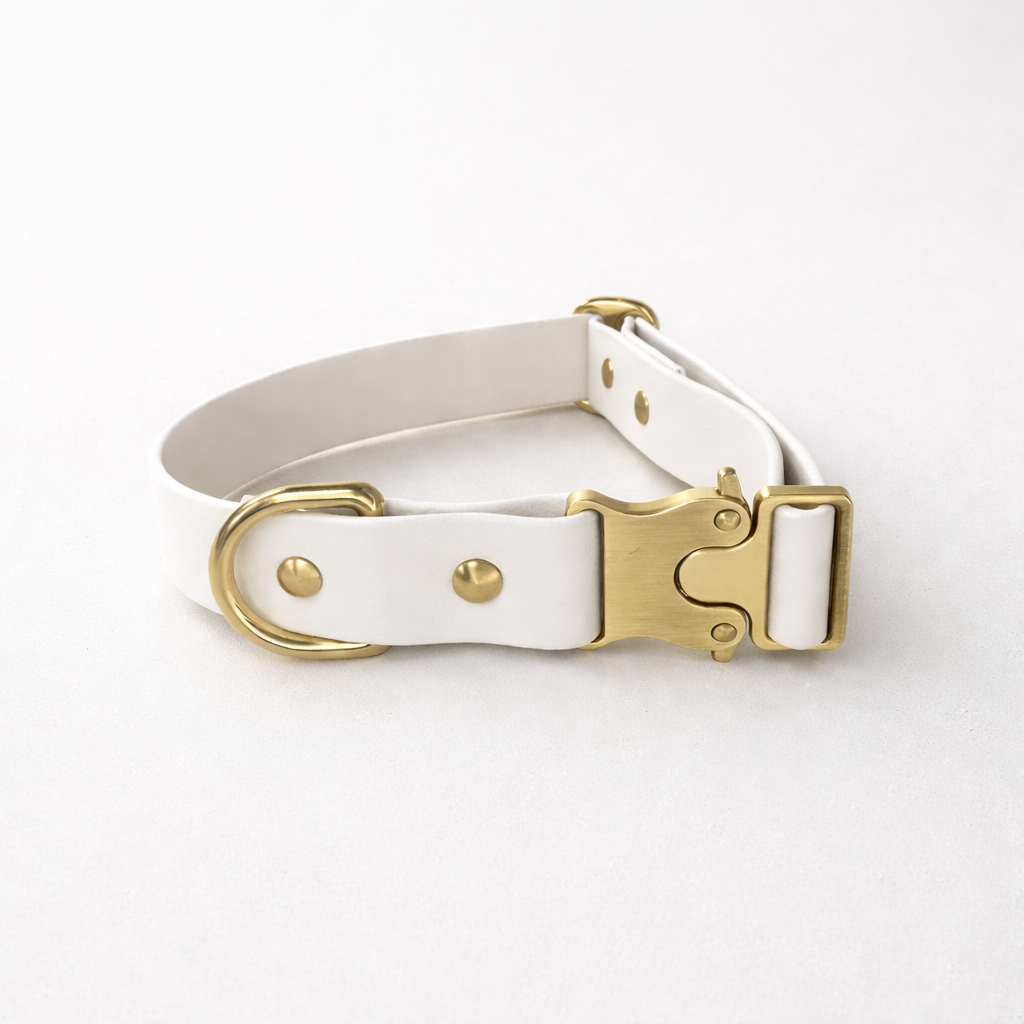 The signature collar - Soft Chalk