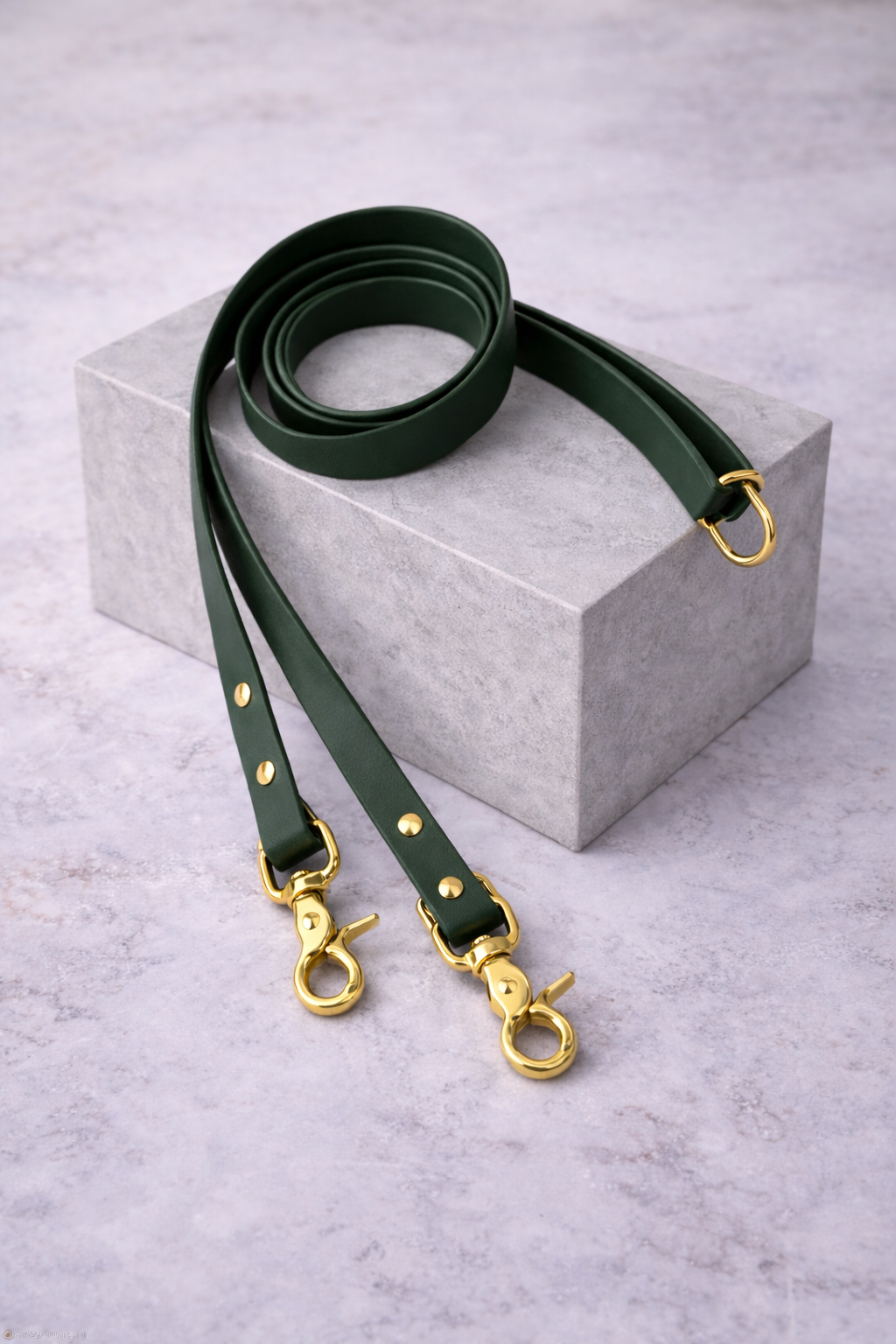 The Adjustable Multi-Way Dog Lead - Forest Green