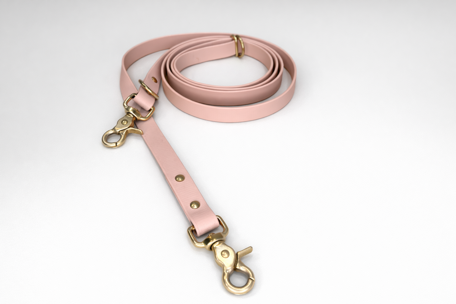 The Adjustable Multi-Way Dog Lead - Blush Stone