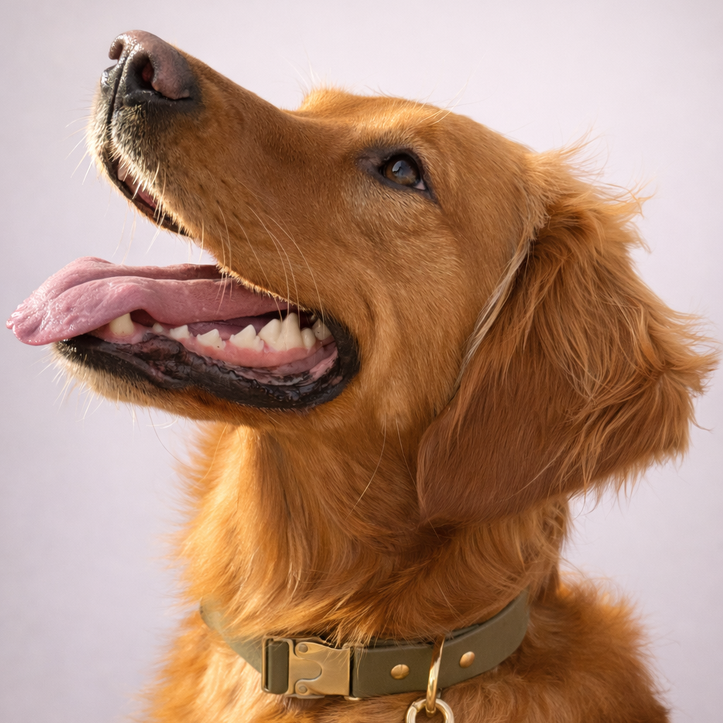 The signature collar - Forest Green