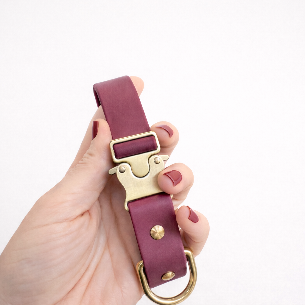 The signature collar - Mulberry