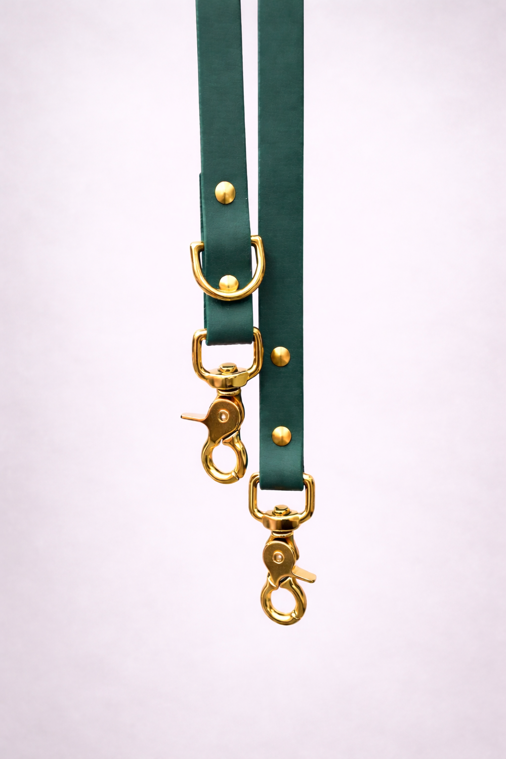 The Adjustable Multi-Way Dog Lead - Forest Green