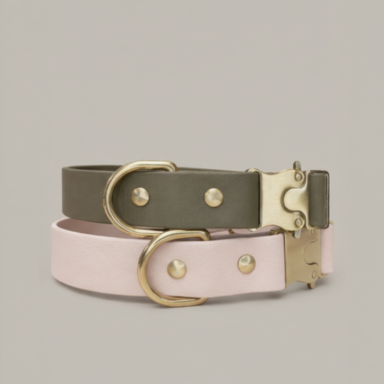 The signature collar - Lichen Green